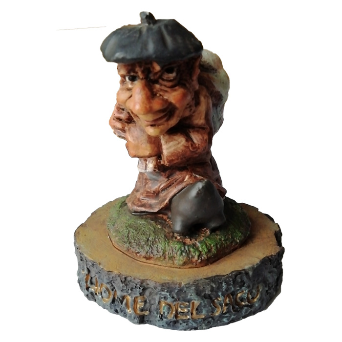 imagen figura personaje mitología asturiana Home del saco